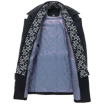 Winter Scarf Detachable Scarf Jackets Men's Wool Coats - Image 6