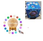 LunaGlow™ – Personalisierte 3D-Mondlampe mit Gravur & Foto - Image 9