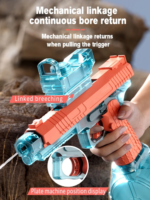Electric Shooting Flashing Lights Battle Automatic Water Gun Toys - Image 3