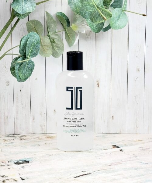 Hand Sanitizer Eucalyptus Oil and White Tea