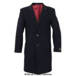 De La Creme MAN - Wool & Cashmere Blend Formal Security Overcoat - Image 11