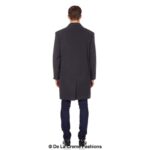 De La Creme MAN - Wool & Cashmere Blend Formal Security Overcoat - Image 14