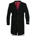 De La Creme MAN - Wool & Cashmere Blend Formal Security Overcoat - Image 7