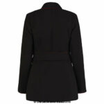 De La Creme Womens Military Style Pea Coat - Image 16