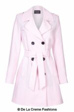 Spring/Summer Military Double Breasted Trench Coat (9049-SP) - Image 26