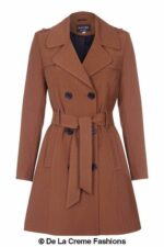 Spring/Summer Military Double Breasted Trench Coat (9049-SP) - Image 12