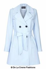 Spring/Summer Military Double Breasted Trench Coat (9049-SP) - Image 22