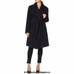 Wool Blend Large Lapel Duster Coat - Image 25