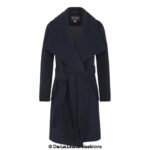 Wool Blend Large Lapel Duster Coat - Image 27