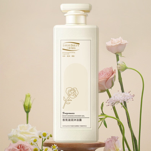 Three-leaf Queen Shower Gel – Deep-Cleansing Aromatherapy (800ml)