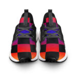VIPER SHOES STYLE 54TR Black Checker Canvas Unisex Lightweight Sneaker - Image 3