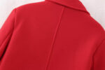 Double-Breasted Long Red Overcoat – Haute Edition 25 - Image 6