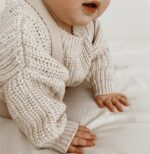 SnuggleThread™ – Cotton Knit Baby Sweater