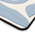 Purple Abstract Floral Desk Mat - Image 4