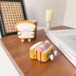 Funny Standing Cute Bacon Toast Protective Cover - Image 2