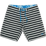 SANUR Boardshorts RPET Black & White - Image 4