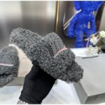 Designer Fuzzy Slides for Indoor & Outdoor  - Cute Soft Slippers - Image 5