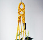 Macrame Plant Hanger, Hand Dyed, Hanging Planter - Image 2