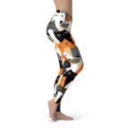 Womens All Over Print Cats Leggings - Image 2
