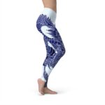 Womens Japanese Dragon Leggings - Image 2
