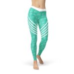 Turquoise Sports Leggings