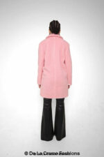 Janine Double Breasted Borg Teddy Coat - Image 15