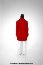 Janine Double Breasted Borg Teddy Coat - Image 6