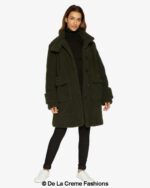 Julie High Neck Borg Teddy Coat - Image 17