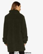 Julie High Neck Borg Teddy Coat - Image 19