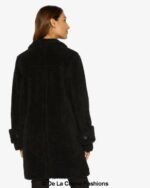 Julie High Neck Borg Teddy Coat - Image 3