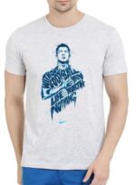 Nothing Without Football Half Sleeves Melange T-shirt - Image 2