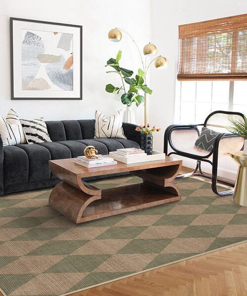 Palazzo Sage Green Re-Jute Rug