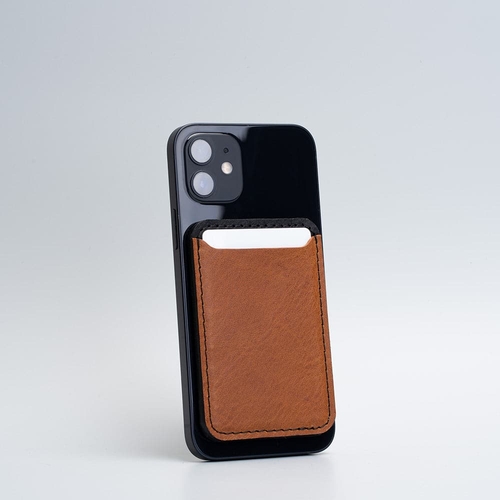 Leather Wallet compatible with MagSafe - Two colors