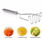 Premium Stainless Steel Durable Potato and Food Masher - Image 5