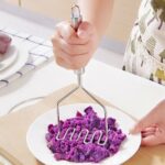 Premium Stainless Steel Durable Potato and Food Masher - Image 2