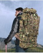 Waterproof Outdoor Camping Hiking 100L Large Capacity Backpack - Image 4