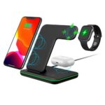 Ninja 15W 3 in 1 Fast Wireless Charging Station for Mobile Phones - Image 3