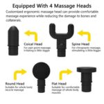 30 Speeds Premium 6 Heads  Handheld Massager - Image 3