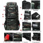 Waterproof Outdoor Camping 70L Military Backpack - Image 8