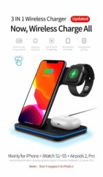 Ninja 15W 3 in 1 Fast Wireless Charging Station for Mobile Phones - Image 7