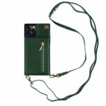 Slim Zipper Wallet Back Case for iPhone With Crossbody Strap - Image 12