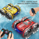 2.4GHz Dual Control Waterproof 4WD All Terrain RC Stunt Car - Image 2