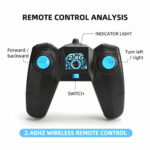 2.4GHz Dual Control Waterproof 4WD All Terrain RC Stunt Car - Image 4