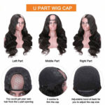 U Part Wig Body Wave Human Hair Wigs For Black Women Brazilian Remy Ha - Image 6