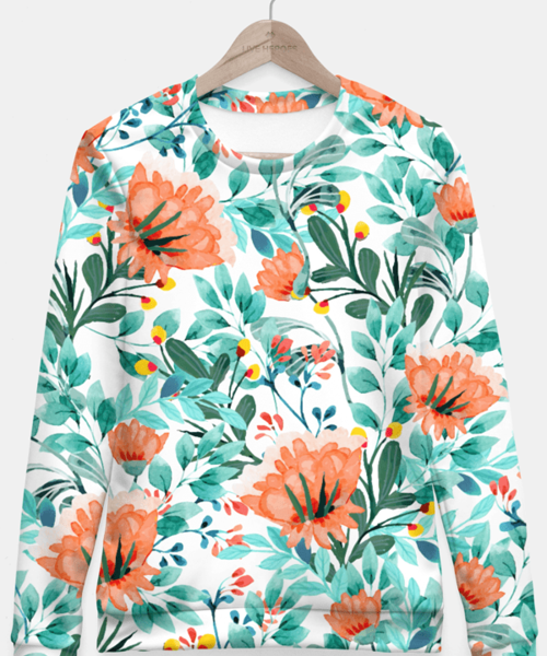 Tangerine Dreams Fitted Waist Sweater