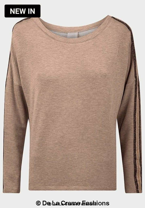 secret-treasures-ladies-fleece-line-sleepwear-top-beige-s-tops-421.jpg Secret Treasures - Ladies Fleece Line Sleepwear Top - Image 1