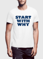 Start With Why Half Sleeves T-shirt - Image 2