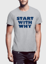 Start With Why Half Sleeves T-shirt - Image 3