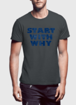 Start With Why Half Sleeves T-shirt - Image 4