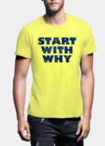 Start With Why Half Sleeves T-shirt - Image 5